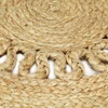 Image de vidaXL Tapis tressé à la main Jute 150 cm