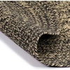 Image de vidaXL Tapis Jute fait main Noir et Nature 90 cm