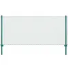 Image de Vidaxl Wire Mesh Fence With Posts Steel 25x1 M Green
