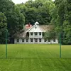 Image de vidaXL Clôture grillagée avec poteaux acier 25 x 2 m vert