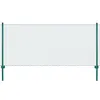 Image de Vidaxl Wire Mesh Fence With Posts Steel 25x1 M Green