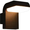 Image de Applique Murale Led D'Extérieur 9 W Noir Ovale Vidaxl