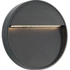 Image de vidaXL Lampes murales d'extérieur 2 pcs. LED 3W Noir Rond