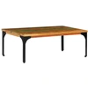 Image de vidaXL Table basse 100x60x35 cm Vieux bois massif