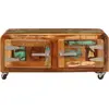 Image de Table basse 85x55x40 cm Vieux bois massif