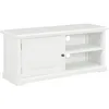 Image de Meuble Tv Blanc 90x30x40 Cm Bois Vidaxl