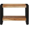 Image de vidaXL Table basse 60x60x40 cm en bois massif d'acacia