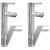 Image de Mitigeurs De Salle De Bain 2 Pcs Chrome Vidaxl