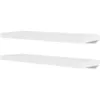 Image de Vidaxl - Tagères Murales 4 Pcs Blanc 80 Cm
