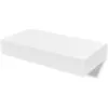 Image de Vidaxl - Tagères Murales Avec Tiroirs 2 Pcs Blanc 48 Cm