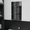 Image de Miroir Mural Avec Étagère 30x50 Cm Verre Trempé Vidaxl