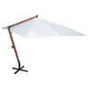 Image de vidaXL Parasol 300x400 cm blanc