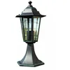 Image de vidaXL Lanterne de jardin vert foncé/noir Aluminium