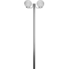 Image de vidaXL Chandelier de jardin 2 flammes 220 cm