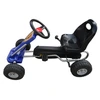 Image de vidaXL Kart à pédales bleu