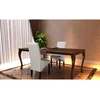 Image de vidaXL Chaise de salle à manger 2 pcs. Blanc Similicuir
