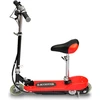 Image de vidaXL E-Scooter avec siège 120 W rouge