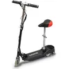 Image de vidaXL E-Scooter avec siège 120 W noir