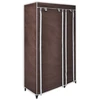 Image de vidaXL Armoires en tissu 2 pcs. Marron
