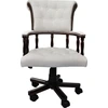 Image de vidaXL Chaise de bureau pivotante blanche