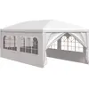 Image de vidaXL Tente de réception 3x6 m blanche