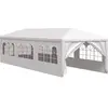 Image de vidaXL Tente de réception 3x9 m blanche