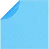 Image de vidaXL Bâche solaire de piscine PE flottante ronde 455 cm bleue
