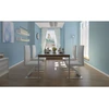Image de vidaXL Chaises de salle à manger 4 pcs. Blanc Similicuir