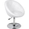 Image de vidaXL Fauteuil de cocktail blanc similicuir