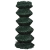 Image de vidaXL Clôture grillagée acier 0,8x25 m vert