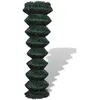 Image de vidaXL Clôture grillagée acier 1,5x25 m vert