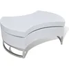 Image de Table basse Forme-Réglable Blanc Brillant