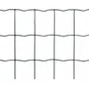 Image de vidaXL Clôture de jardin grillagée 25x1,2m grillage métallique