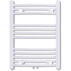 Image de vidaXL Radiateur de salle de bain Porte-serviettes courbé 500x764 mm