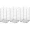 Image de vidaXL Set de gabions 3 pièces fil galvanisé 25×25×50 cm
