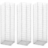 Image de vidaXL Set de gabions 3 pièces fil de fer galvanisé 25×25×100 cm