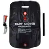 Image de vidaXL Douche de camping 2 pcs. solaire 20 L
