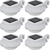 Image de vidaXL 6x lampe d'extérieur kit d'éclairage solaire lumière de clôture lumière de gouttière blanche