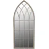 Image de vidaXL Miroir de jardin rustique arc 50×115 cm pour l'intérieur et l'extérieur