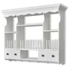 Image de vidaXL Armoire de cuisine suspendue en bois blanc