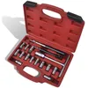 Image de Ensemble De Couteau De Siège D'Injecteur Diesel 17 Pcs Vidaxl