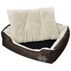Image de Lit Chaud Pour Chiens Avec Coussin Rembourré Taille M