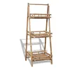 Image de Vidaxl - Tagère À Plantes Pliable 3 Niveaux Bambou