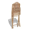 Image de vidaXL Ensemble de jardin 5 pièces pliable en bambou