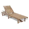 Image de Chaise Longue Bambou Vidaxl