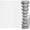Image de Vidaxl   Clôture À Mailles Losangées 15x1,5 M En Acier Galvanisé   Résistante À La Corrosion   Pour Délimitation De Jardin Ou Patio