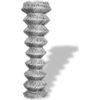 Image de vidaXL Clôture grillagée Acier galvanisé 25x0,8 m Argenté