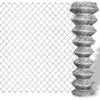 Image de Vidaxl   Clôture En Acier Galvanisé 25x0,8 M   Maille Losangée 6x6 Cm   Résistante À La Corrosion Pour Protection Jardin