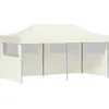 Image de vidaXL Tente de réception Pop-Up Pliable Crème 3×6 m