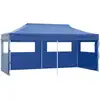Image de Vidaxl - Tente De Réception Pliable Bleue 3 X 6 M